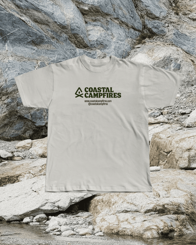Coastal Campfires T-shirt design